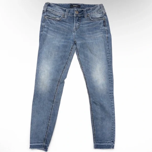 Silver Jeans Co Women Skinny Jeans W25/L27 - Picture 1 of 6